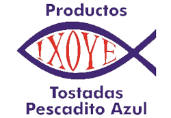 Tostadas Ixoye Pescadito Azul