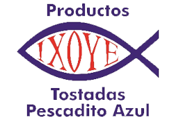 Tostadas Ixoye Pescadito Azul